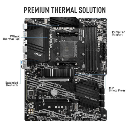 MSI B550-A PRO ProSeries Motherboard (Refurbished) - A-1 Thread Vault
