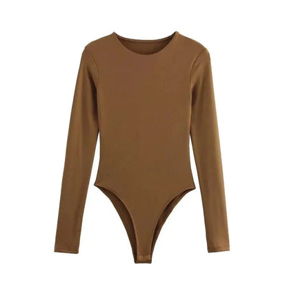 MUJER Black Bustier Bodys for Women Sexy Extreme Bodysuit Women Long Sleeve Bodysuits Woman One Pieces Summer Tops Woman 2025 - A-1 Thread Vault