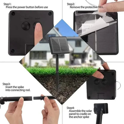 Multi-Color Changing LED Solar Mushroom Light - A-1 Thread Vault