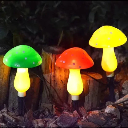 Multi-Color Changing LED Solar Mushroom Light - A-1 Thread Vault