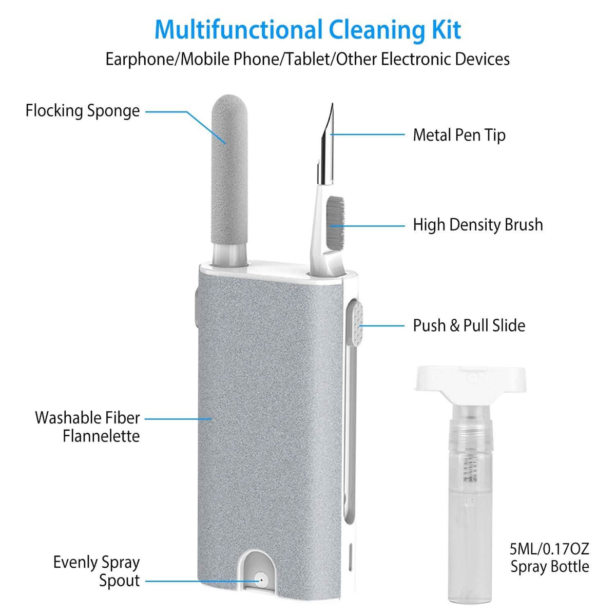 Multi-Function Airpod Pen Cleaner Kit - A-1 Thread Vault