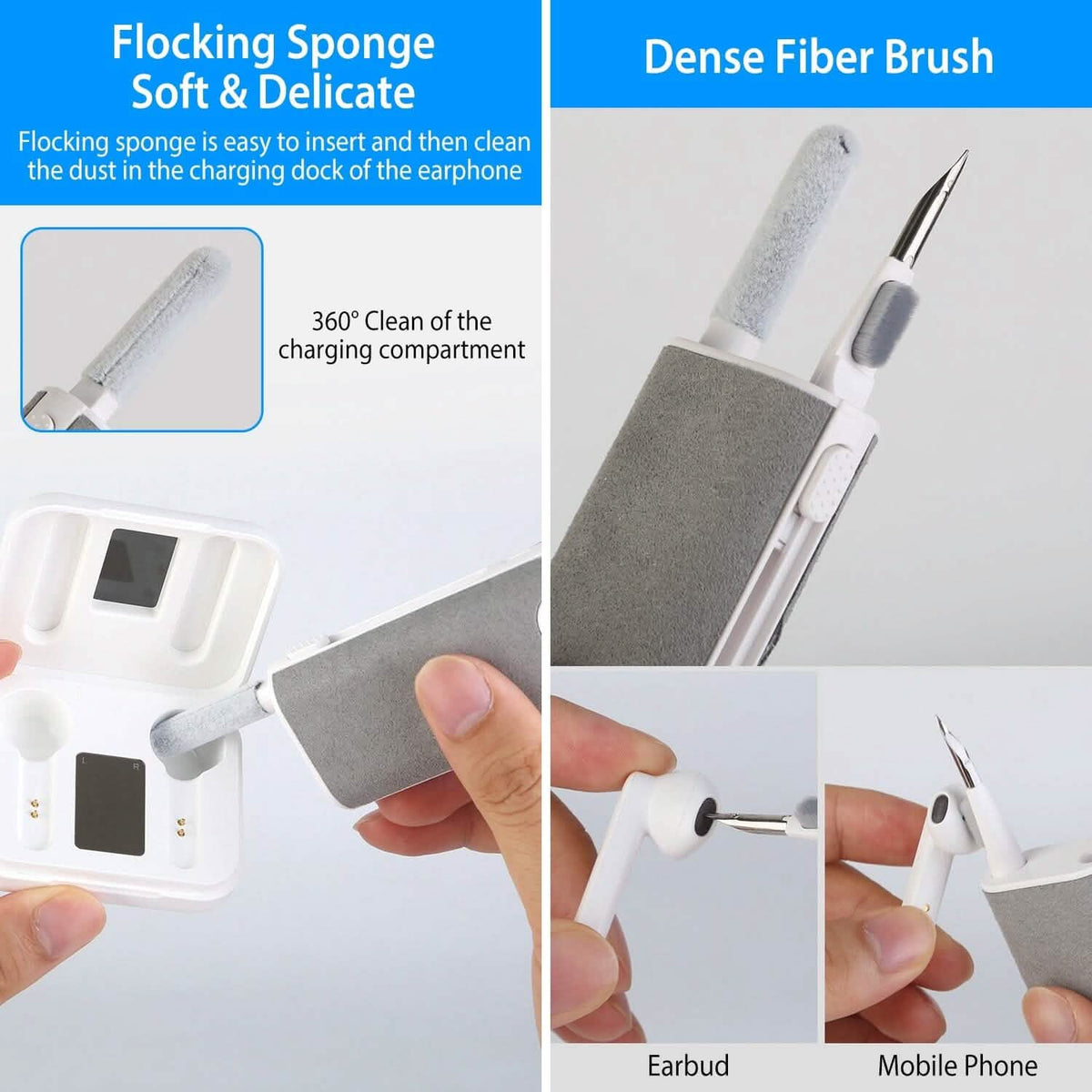Multi-Function Airpod Pen Cleaner Kit - A-1 Thread Vault