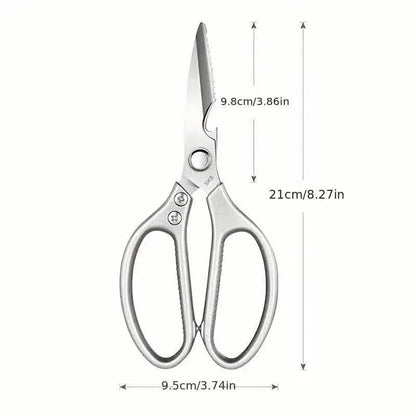 Multi-Function Heavy Duty Stainless Steel Sharp Kitchen Scissors - A-1 Thread Vault