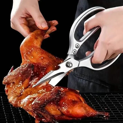 Multi-Function Heavy Duty Stainless Steel Sharp Kitchen Scissors - A-1 Thread Vault