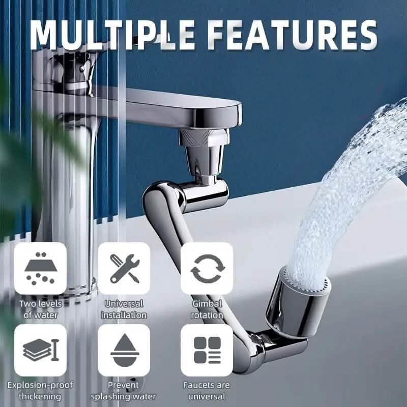 Multi Functional Large Angle Rotating Bathroom Sink - A-1 Thread Vault