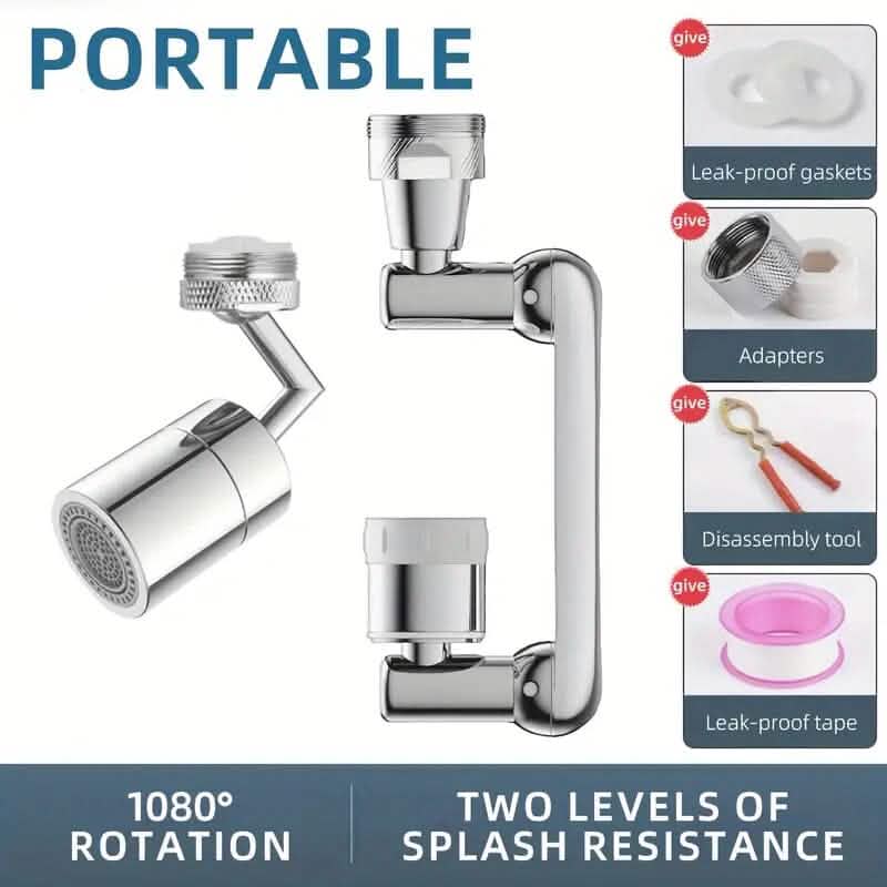 Multi Functional Large Angle Rotating Bathroom Sink - A-1 Thread Vault