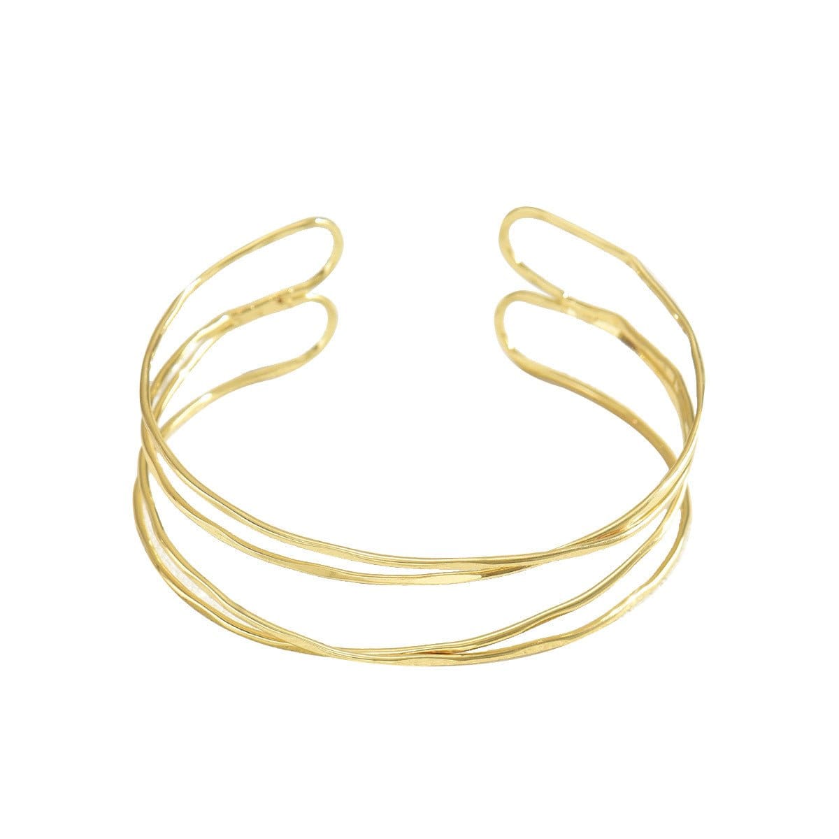 Multi-Layer Geometric Arm Cuff Bracelet (MAC410) - A-1 Thread Vault