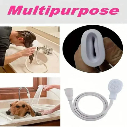 Multi-Purpose Faucet Sprayer for Washing Hair and Pet Bathing - A-1 Thread Vault