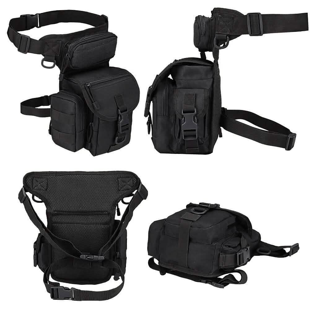 Multi-purpose Tactical Drop Leg Bag Tool Fanny Thigh Pack - A-1 Thread Vault