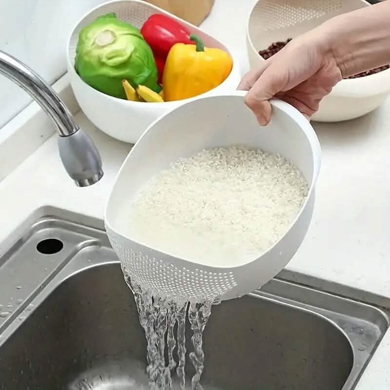 Multi-Use Food Safe Rice Washing Bowl - A-1 Thread Vault