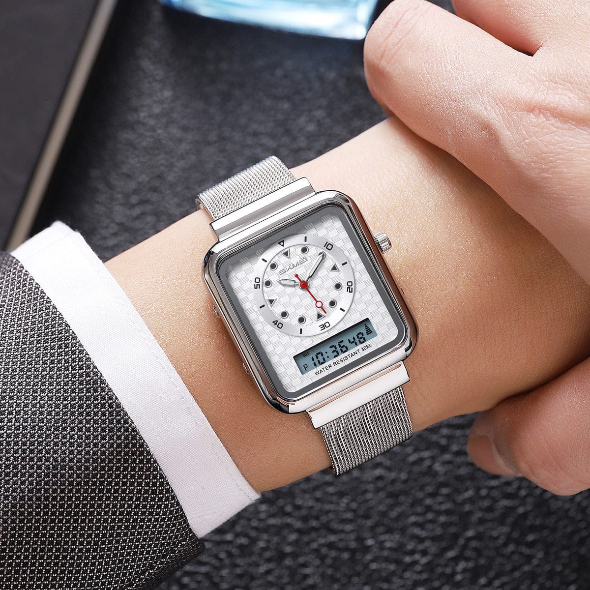 Multifunctional Business Mens Electronic Watch - A-1 Thread Vault
