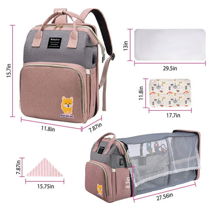 Multifunctional Diaper Bag Backpack - A-1 Thread Vault