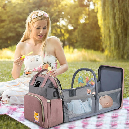 Multifunctional Diaper Bag Backpack - A-1 Thread Vault