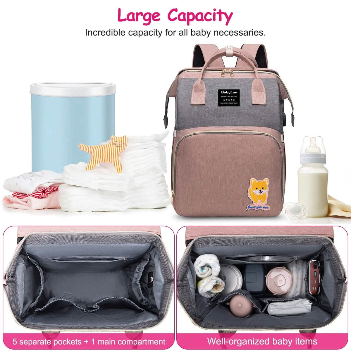 Multifunctional Diaper Bag Backpack - A-1 Thread Vault
