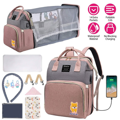 Multifunctional Diaper Bag Backpack - A-1 Thread Vault