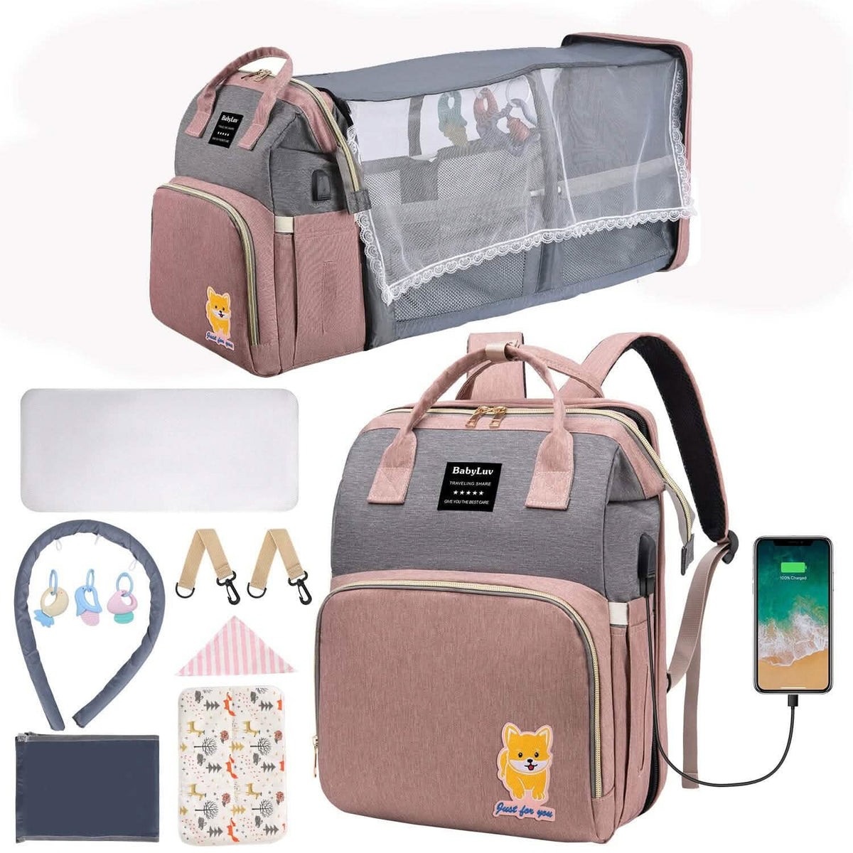 Multifunctional Diaper Bag Backpack - A-1 Thread Vault