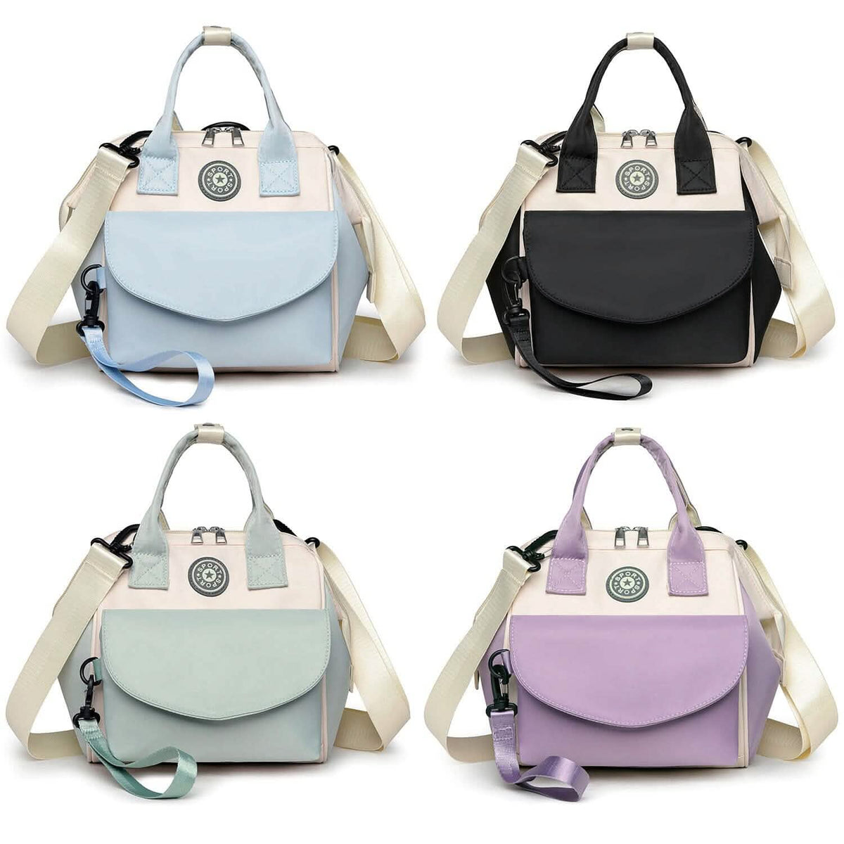 Multifunctional Diaper Changing Bag with 2 Insulated Pockets Commute Bag - A-1 Thread Vault