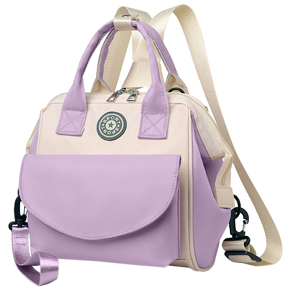 Multifunctional Diaper Changing Bag with 2 Insulated Pockets Commute Bag - A-1 Thread Vault