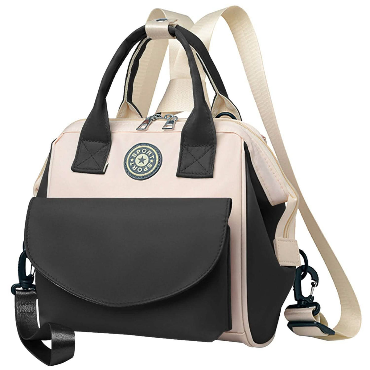 Multifunctional Diaper Changing Bag with 2 Insulated Pockets Commute Bag - A-1 Thread Vault