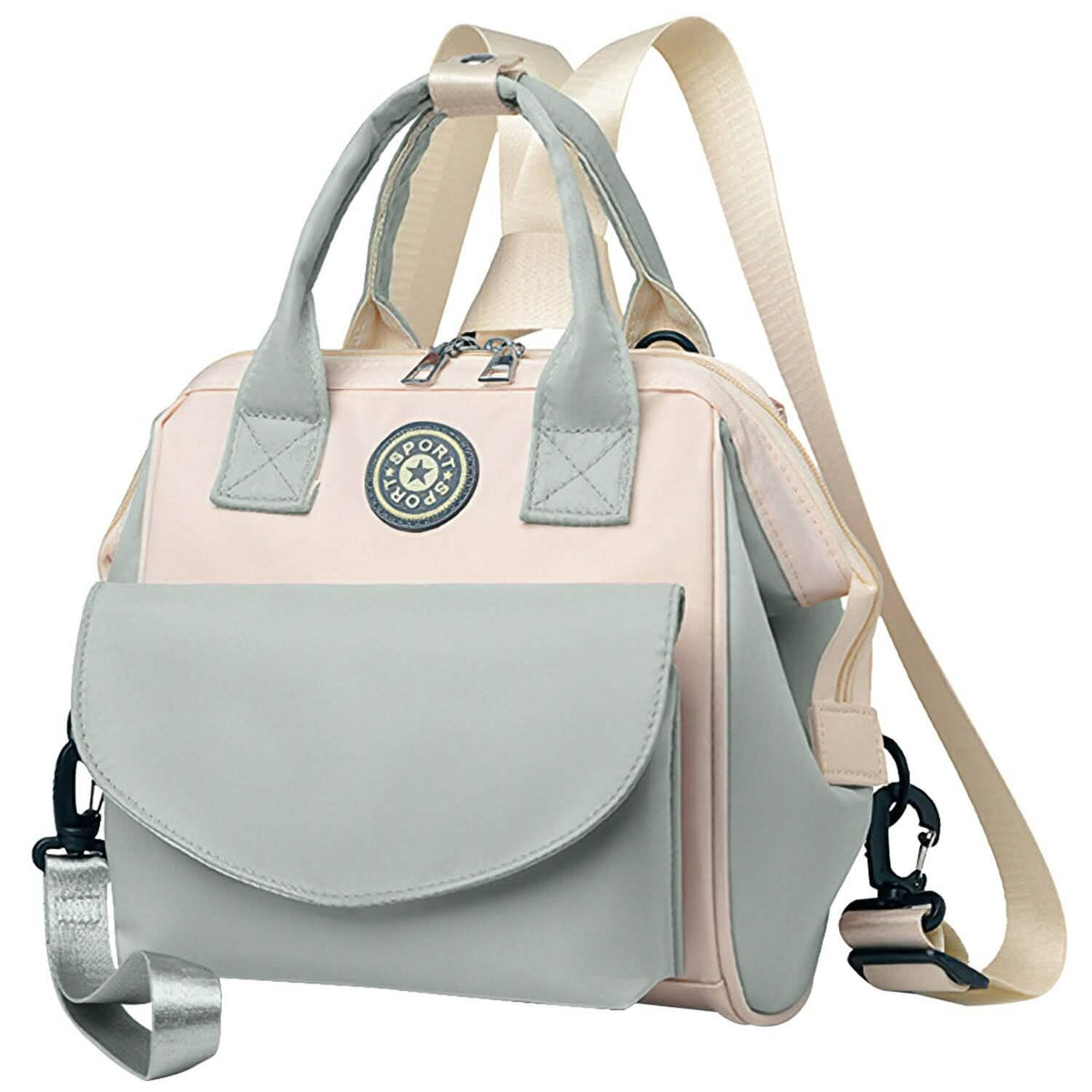 Multifunctional Diaper Changing Bag with 2 Insulated Pockets Commute Bag - A-1 Thread Vault