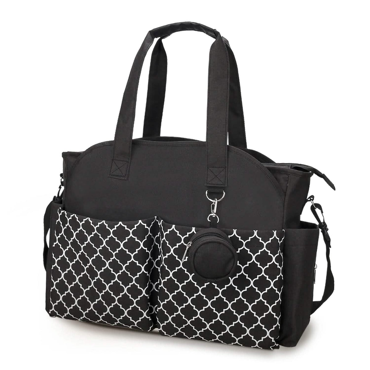 Multifunctional Diaper Changing Tote Bag with Adjustable Messenger Strap - A-1 Thread Vault