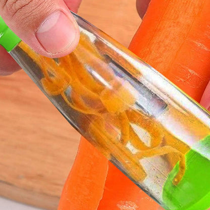 Multifunctional Fruit Vegetable Peeler With Storage Box Tube - A-1 Thread Vault