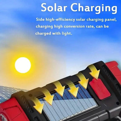 Multifunctional LED Solar Camping Light - A-1 Thread Vault