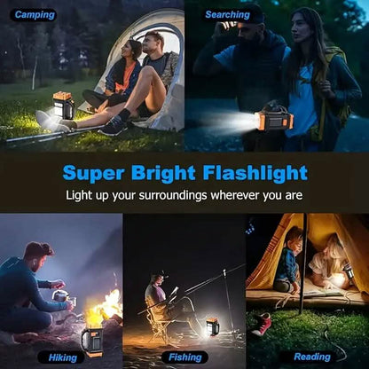 Multifunctional LED Solar Camping Light - A-1 Thread Vault