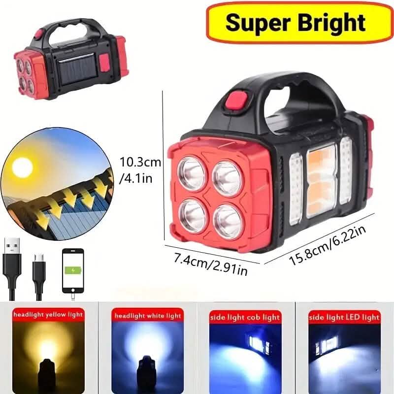 Multifunctional LED Solar Camping Light - A-1 Thread Vault