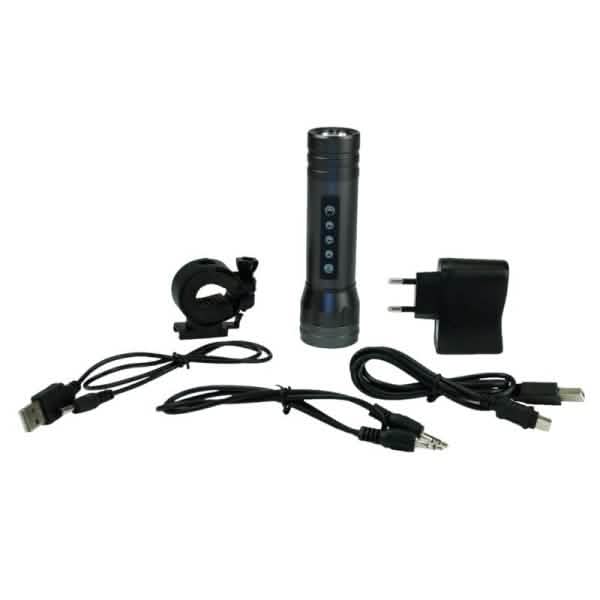 Multifunctional MP3 Music Torch - A-1 Thread Vault