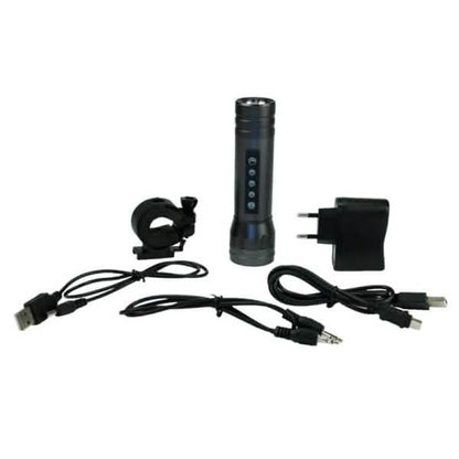 Multifunctional MP3 Music Torch - A-1 Thread Vault