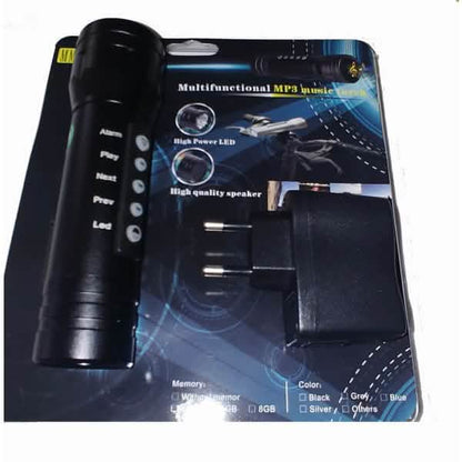 Multifunctional MP3 Music Torch - A-1 Thread Vault