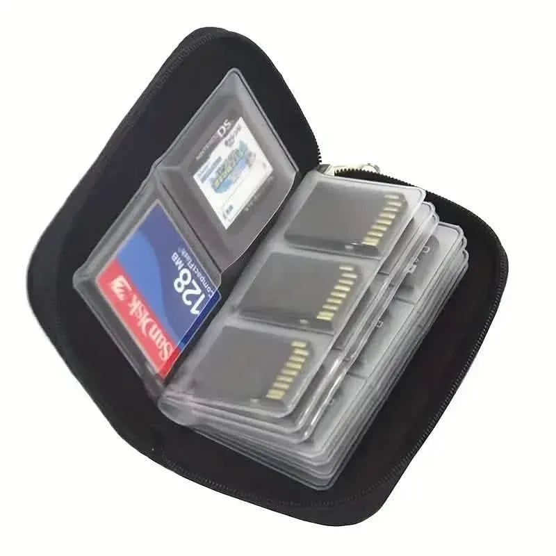 Multifunctional PVC Card Bag Portable Camera Card CF Card Storage - A-1 Thread Vault