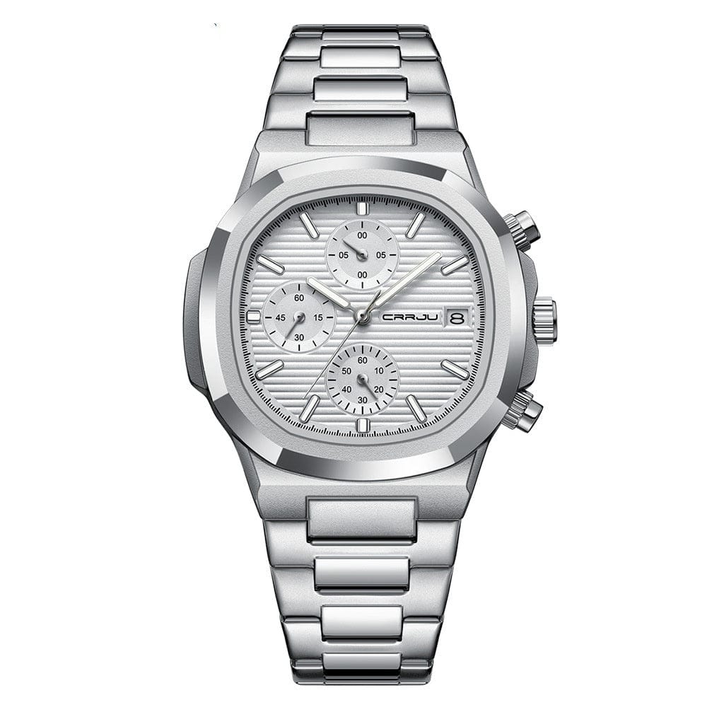 Multifunctional Quartz Waterproof Calendar Six-pin Watch - A-1 Thread Vault