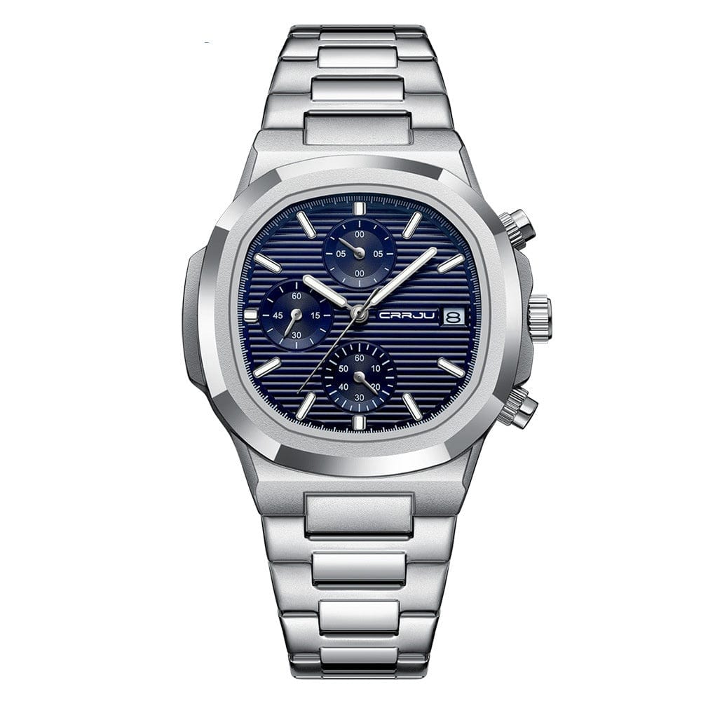 Multifunctional Quartz Waterproof Calendar Six-pin Watch - A-1 Thread Vault