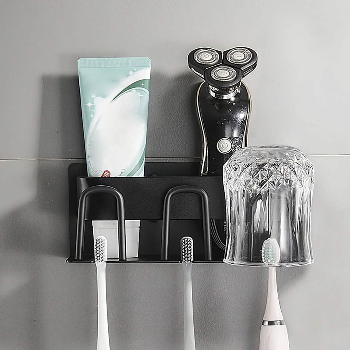 Multifunctional Toothbrush Holder Rack Organizer - A-1 Thread Vault