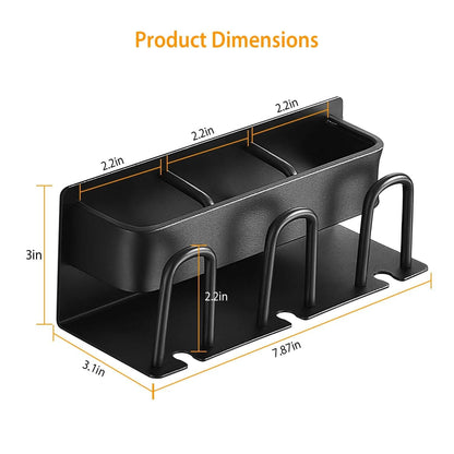 Multifunctional Toothbrush Holder Rack Organizer - A-1 Thread Vault