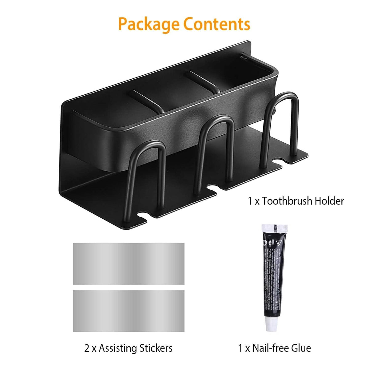 Multifunctional Toothbrush Holder Rack Organizer - A-1 Thread Vault