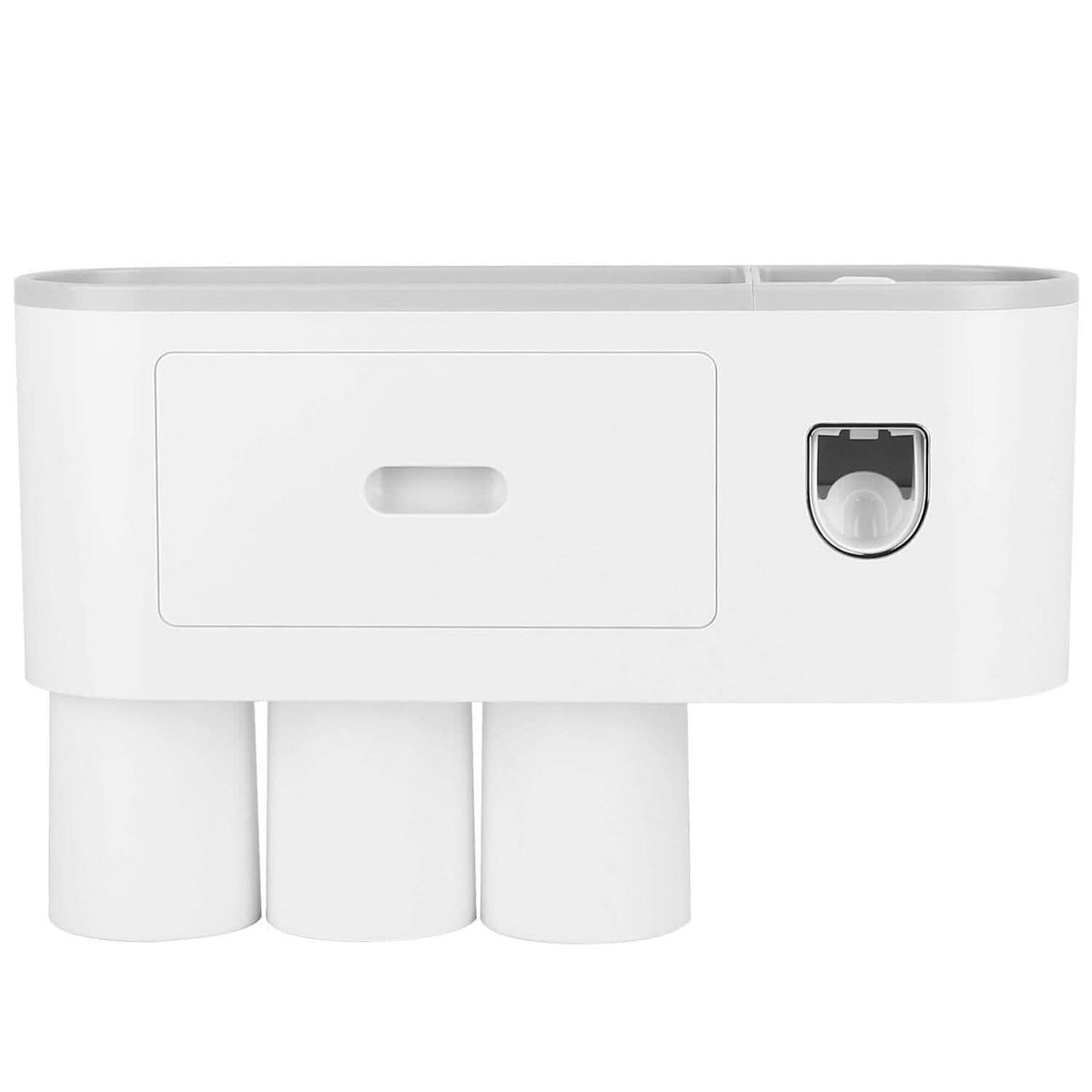 Multifunctional Wall Mount Toothbrush Holder Rack Organizer - A-1 Thread Vault