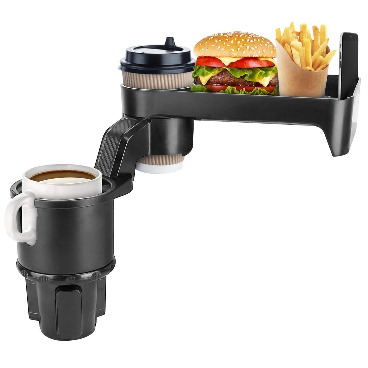 Multifunctional Water Cup Mount Stand with Detachable Tray - A-1 Thread Vault