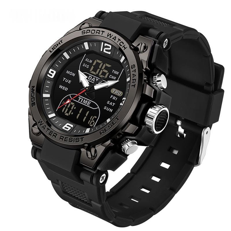 Multifunctional Waterproof Dual-display Swimming Watch - A-1 Thread Vault