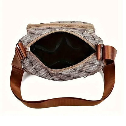 Multiple Pockets Trendy Plaid Crossbody Bag - A-1 Thread Vault