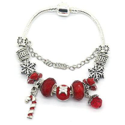 Murano and Swarovski Crystal Christmas Bracelet - A-1 Thread Vault