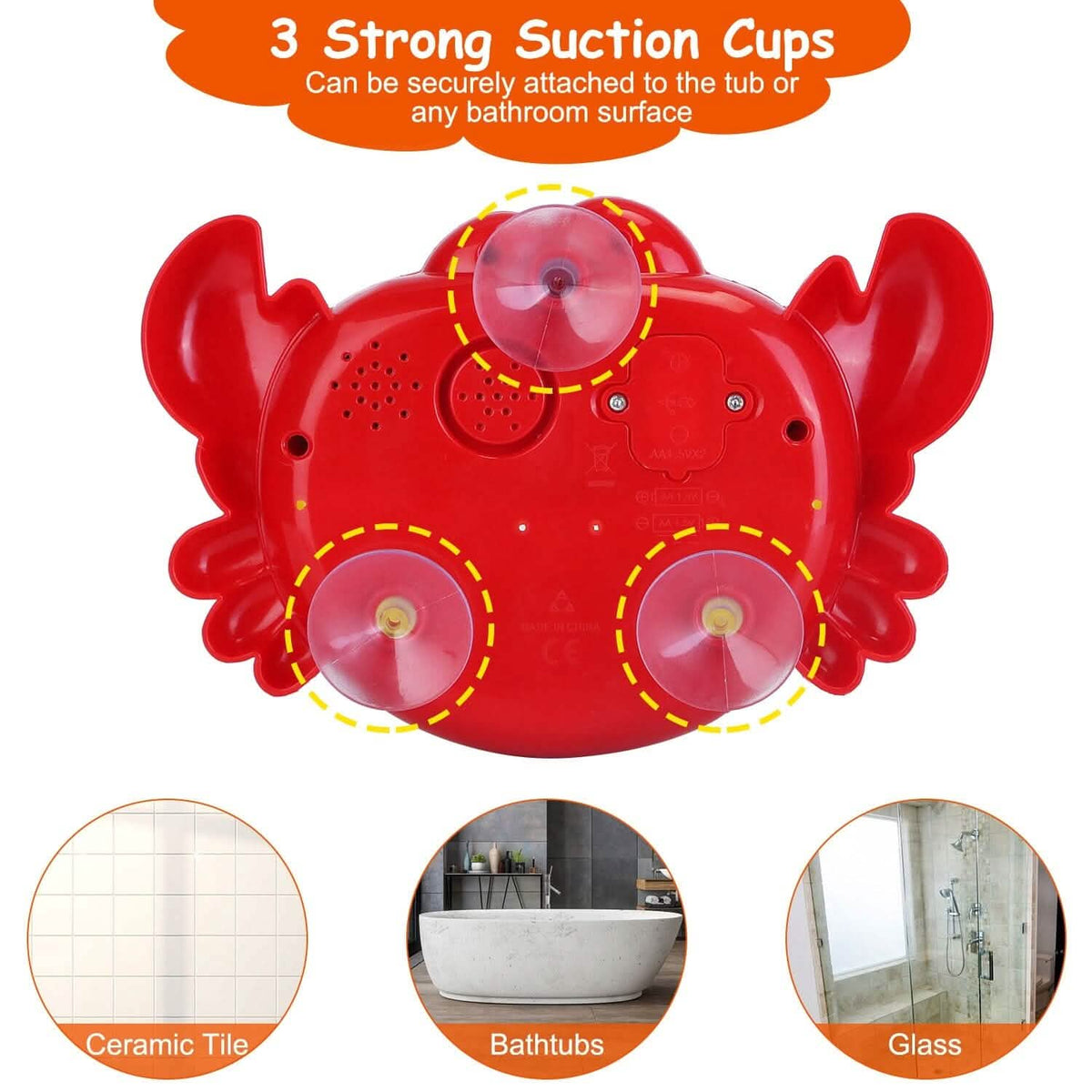 Musical Bubble Bath Maker for Bathtubs Toddler Bubble Machine - A-1 Thread Vault