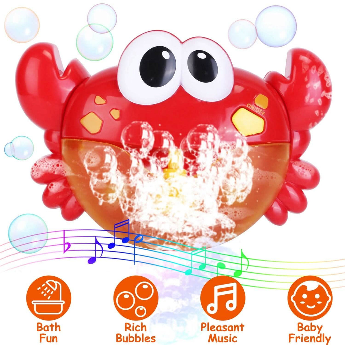 Musical Bubble Bath Maker for Bathtubs Toddler Bubble Machine - A-1 Thread Vault