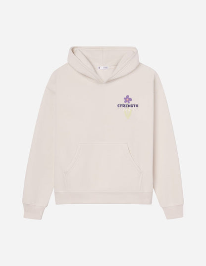 My Strength Floral Unisex Hoodie - A-1 Thread Vault