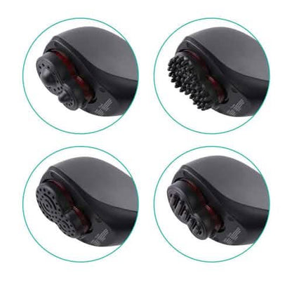 Naipo Handheld Massager with Heat & 4 Attachments - A-1 Thread Vault