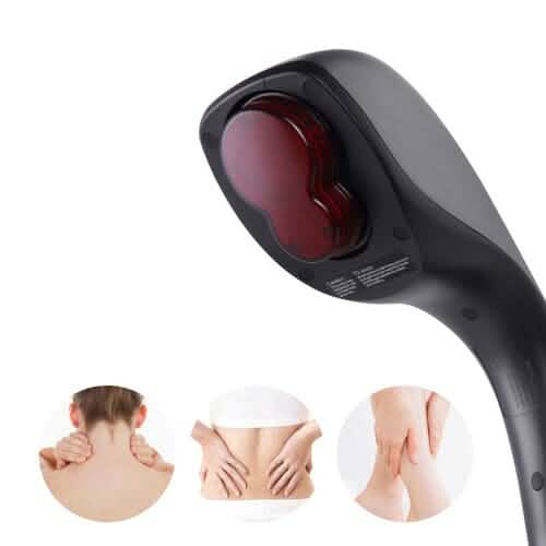 Naipo Handheld Massager with Heat & 4 Attachments - A-1 Thread Vault