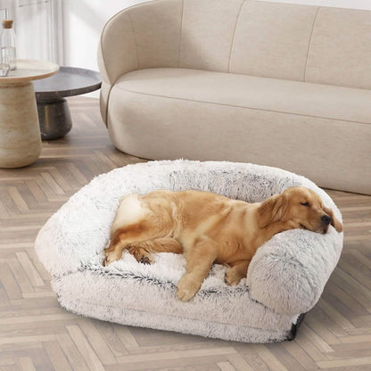 Napping Human-Sized Dog Bed Machine Washable Zipped Removable Cover - A-1 Thread Vault