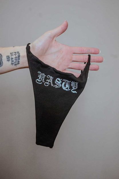 Nasty Rhinestone Thong - A-1 Thread Vault